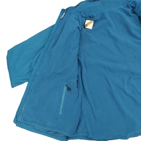 North End Mens Winter 3-In-1 Jacket Large Blue Insulated Water Resistant - Picture 4 of 12